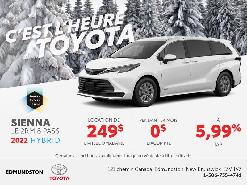 Toyota Sienna 2022